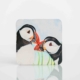 Coaster Set with Painting of Puffins Homeware Gifts.jpeg