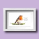 A stunning little Irish native bird, a Robin Red breast with a verse framed by Galway Artist Pat Flanery.jpeg
