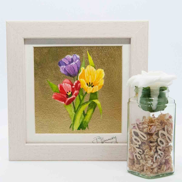 A Beautiful Framed Painting of Tulips by Galway Artist Pat Flanery.jpeg